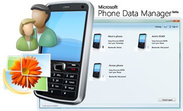 Microsoft Phone Data Manager